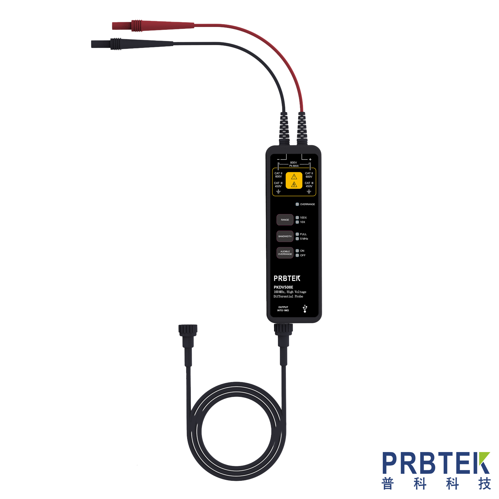 PRBTEK高压差分探头PKDV508E在变频器研发项目中的