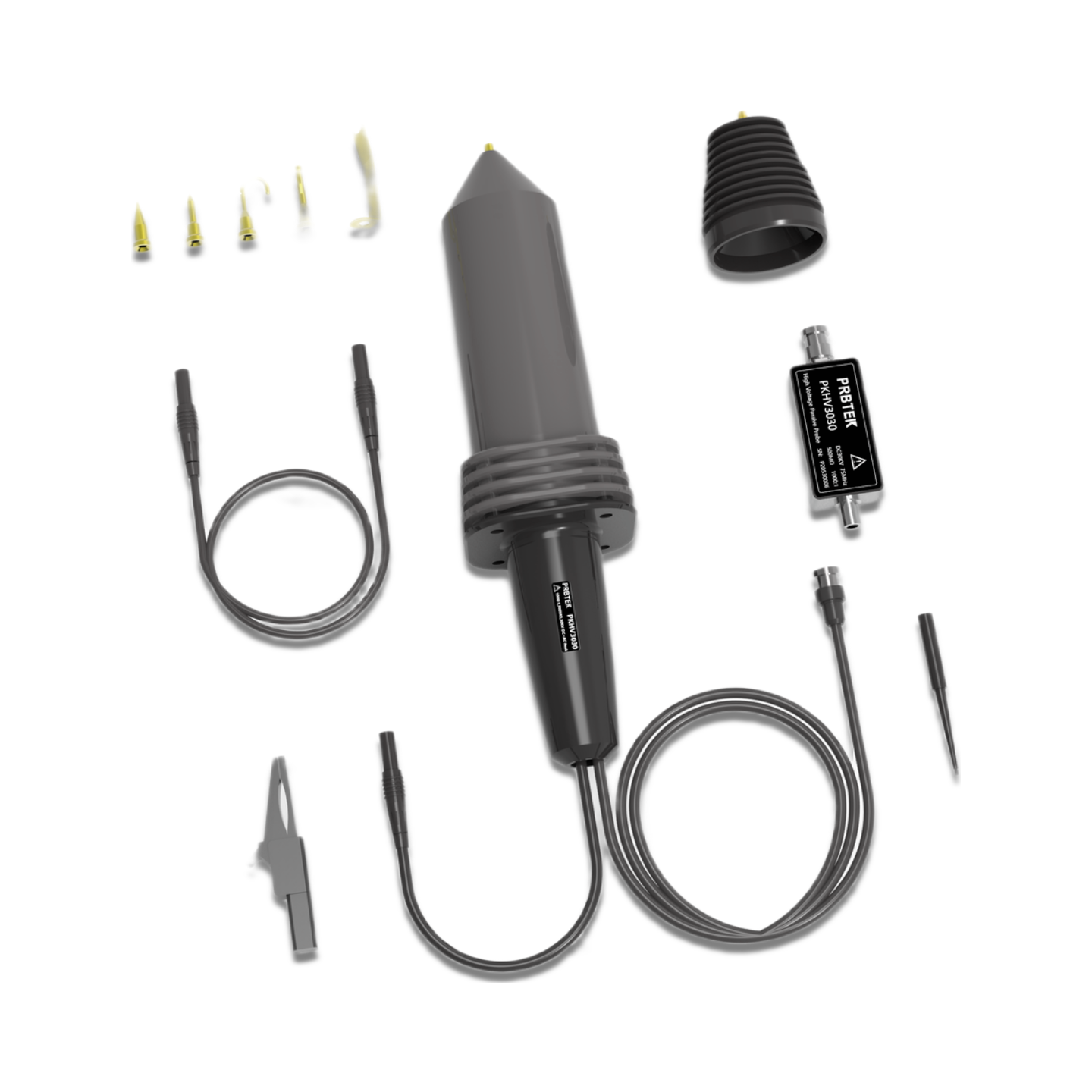 高压探头可以测负极性电压吗？