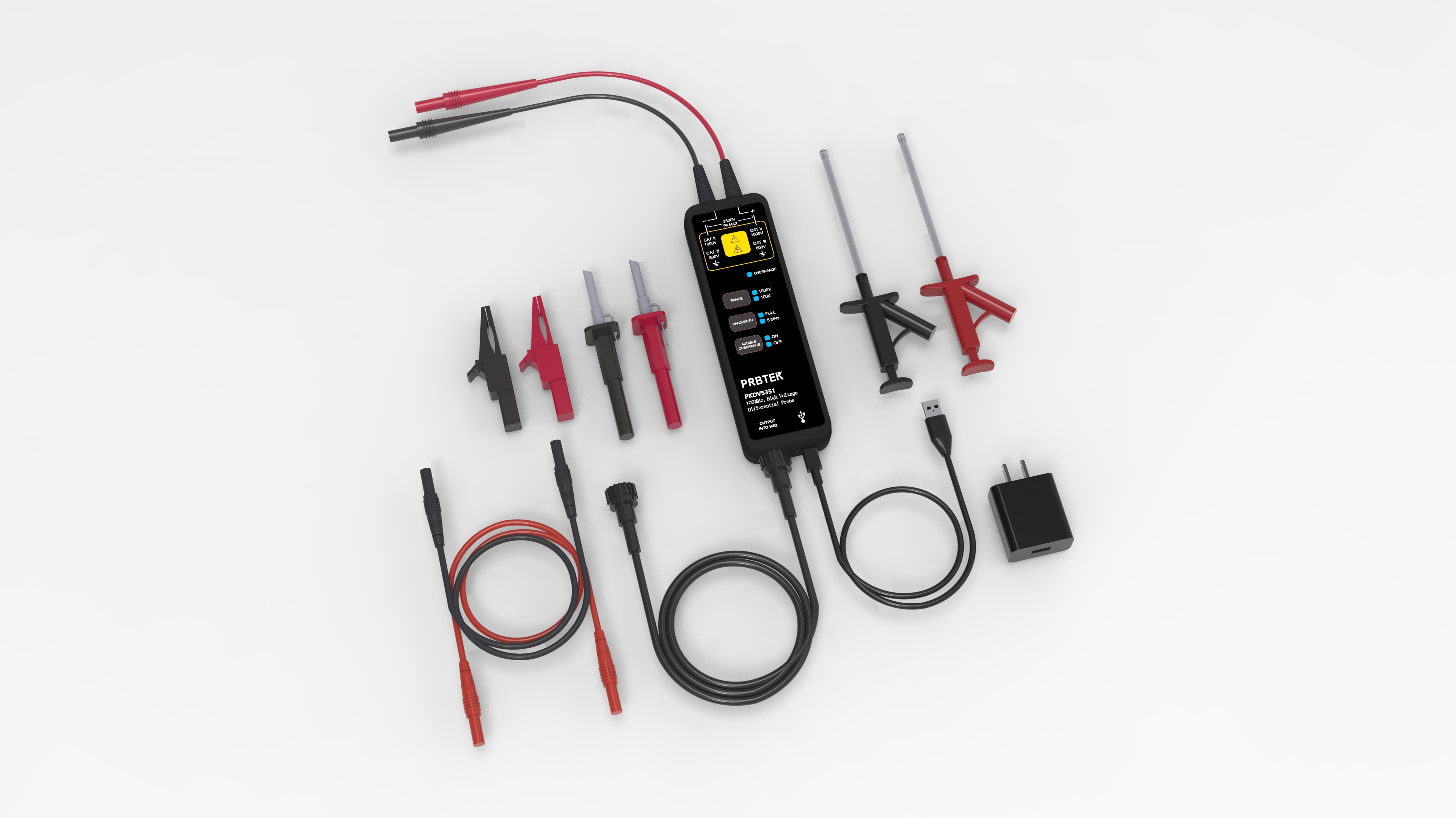 普科PKC7030H电流探头在三相电机驱动电路相位差测量中的应用(图2) 差分探头示意图5351.jpg