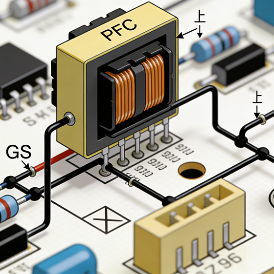 PFC 上管 GS 电压测量：为什么普通探头完全不行？