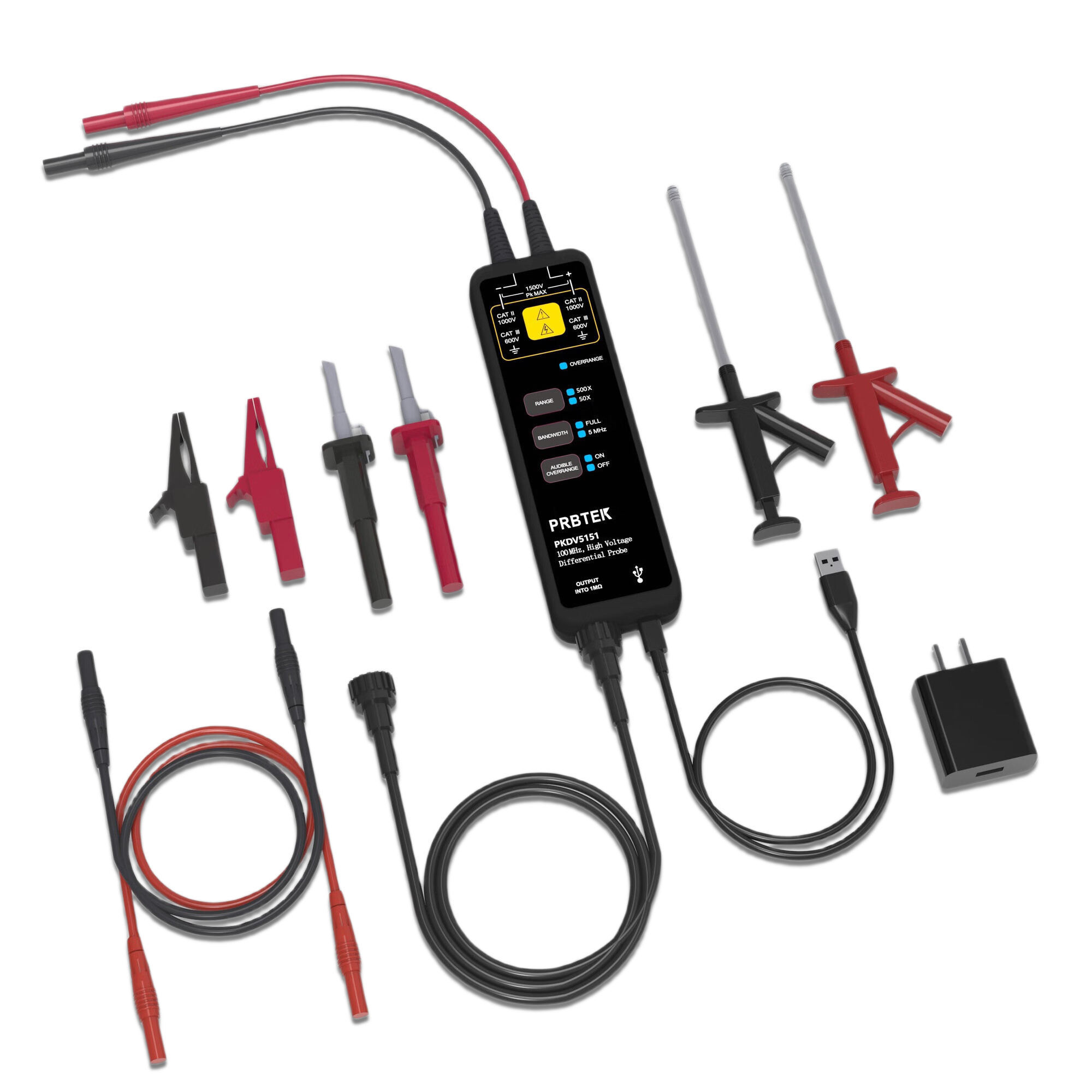 测试esd波形时示波器用什么探头