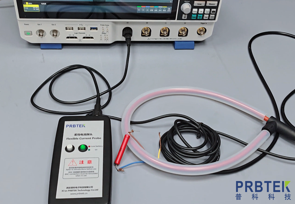 PK-CWT/30柔性电流探头在800V车载SiC电机控制器开关损耗与短路故障测试中的应用(图1) 22.png
